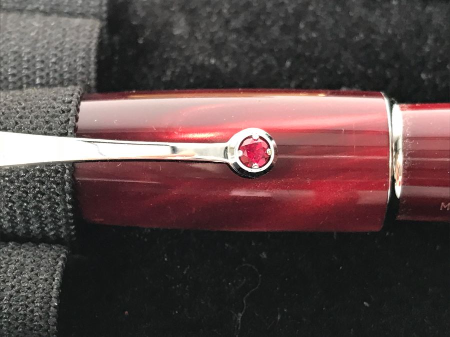 Collection Of Ballpoint Pens: Conklin, Monteverde, Waterman And More With Pen Carrying Storage Case [Photo 17]