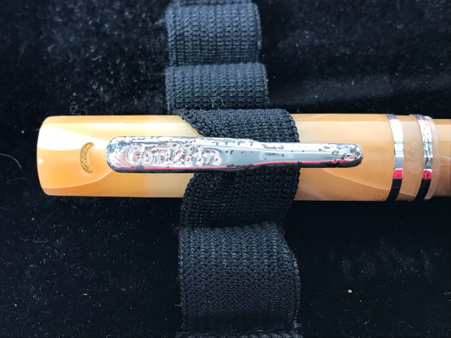 Collection Of Ballpoint Pens: Conklin, Monteverde, Waterman And More With Pen Carrying Storage Case [Photo 4]