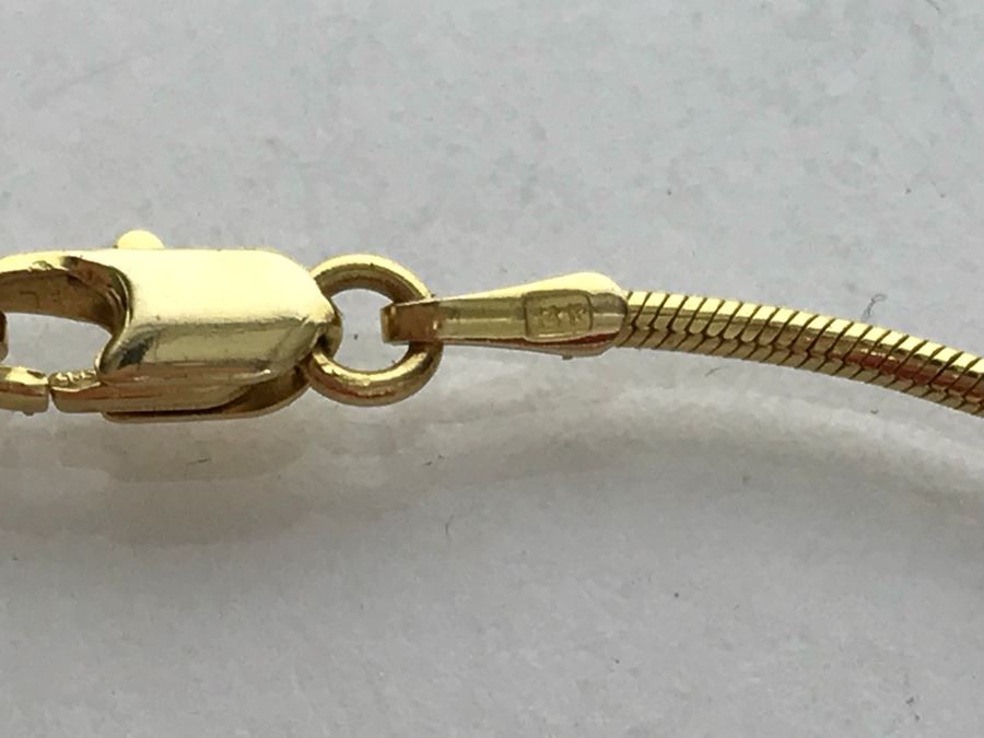 14k Yellow Gold Necklace 6.3g [Photo 7]