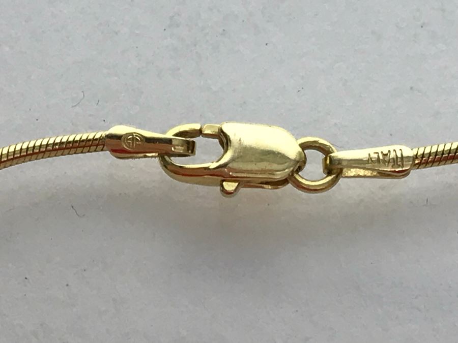14k Yellow Gold Necklace 6.3g [Photo 5]