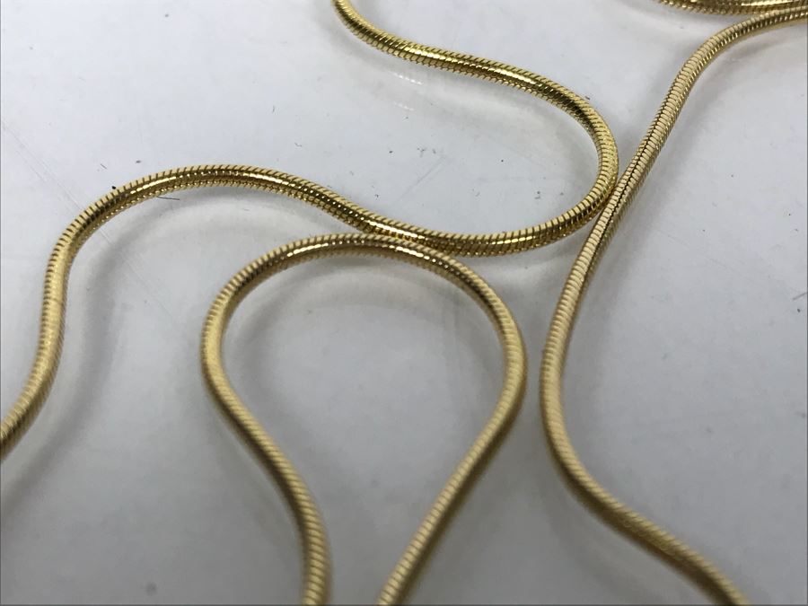 14k Yellow Gold Necklace 6.3g [Photo 8]