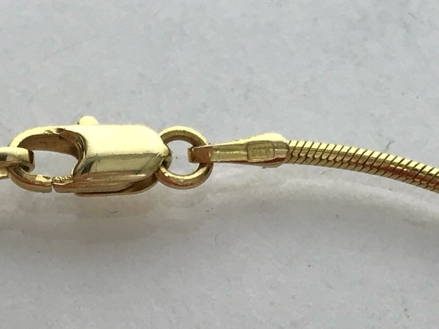 14k Yellow Gold Necklace 6.3g [Photo 6]