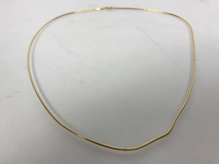 14k Yellow Gold Necklace 6.3g [Photo 4]