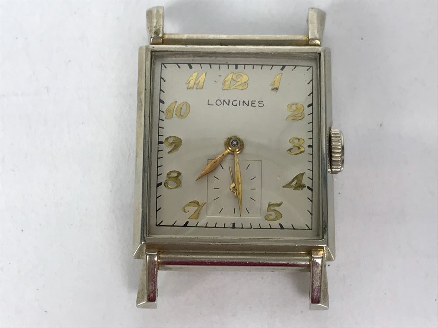 Mens 14k Gold Longines Watch Working (No Watch Band) 22.7g [Photo 3]