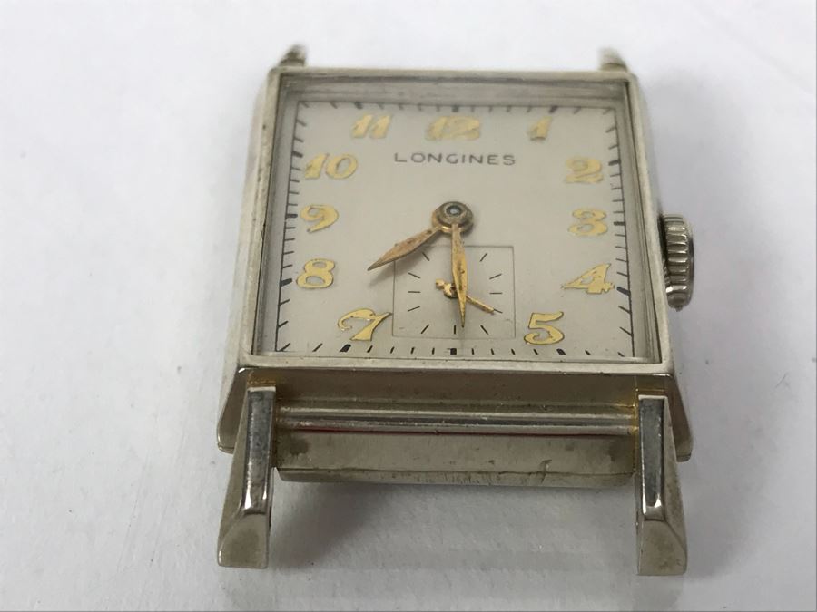 Mens 14k Gold Longines Watch Working (No Watch Band) 22.7g [Photo 5]