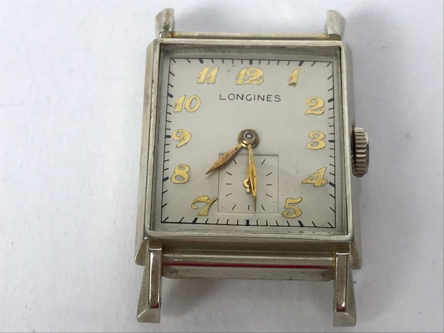 Mens 14k Gold Longines Watch Working (No Watch Band) 22.7g [Photo 4]