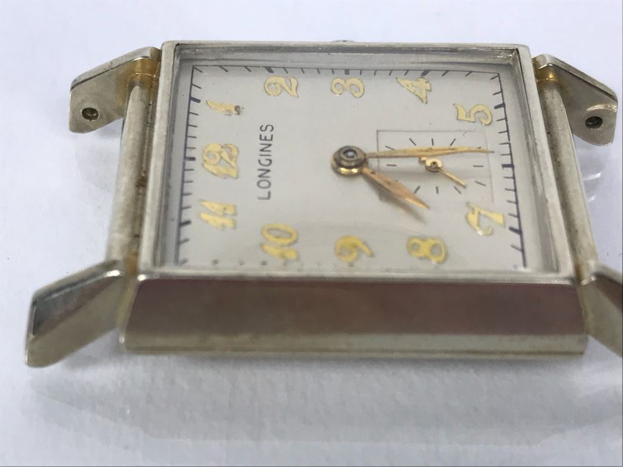 Mens 14k Gold Longines Watch Working (No Watch Band) 22.7g [Photo 8]