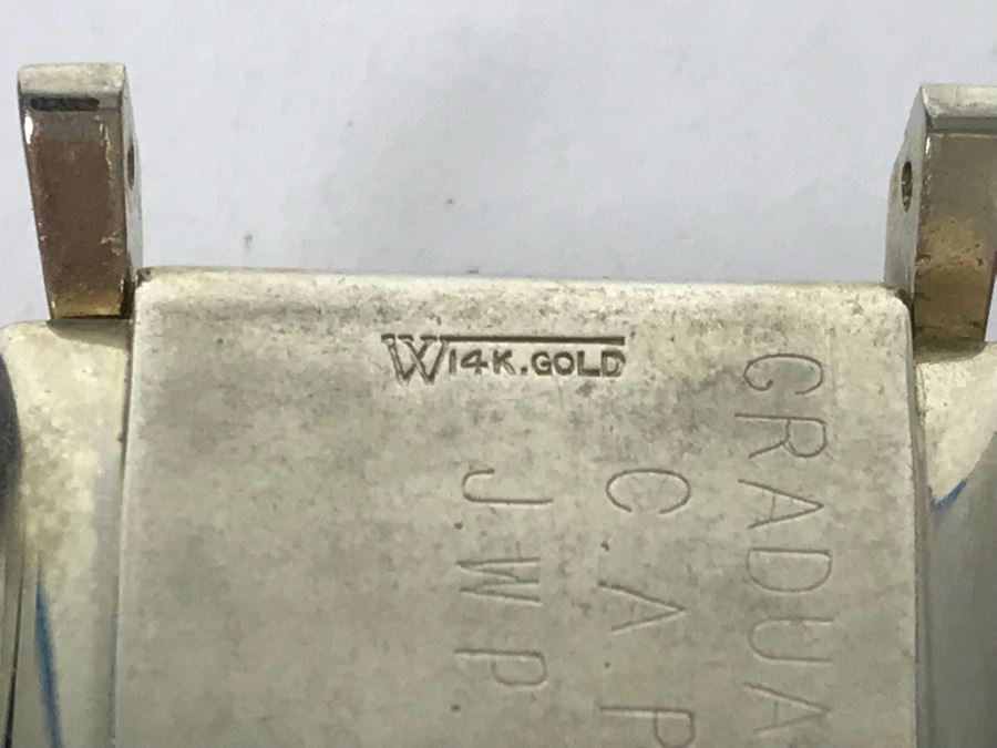 Mens 14k Gold Longines Watch Working (No Watch Band) 22.7g [Photo 11]