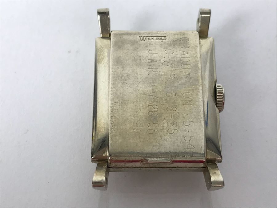 Mens 14k Gold Longines Watch Working (No Watch Band) 22.7g [Photo 10]