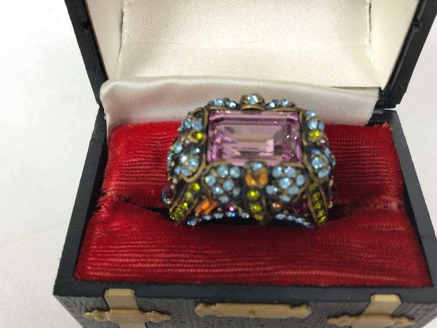 Heidi Daus Ring With Box Size 10 1/4 [Photo 5]