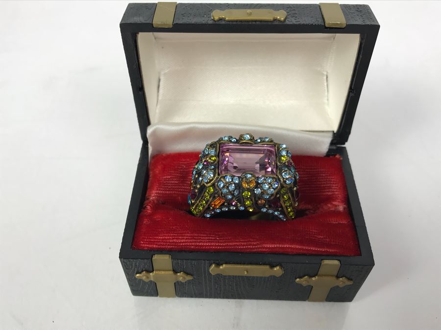 Heidi Daus Ring With Box Size 10 1/4 [Photo 3]