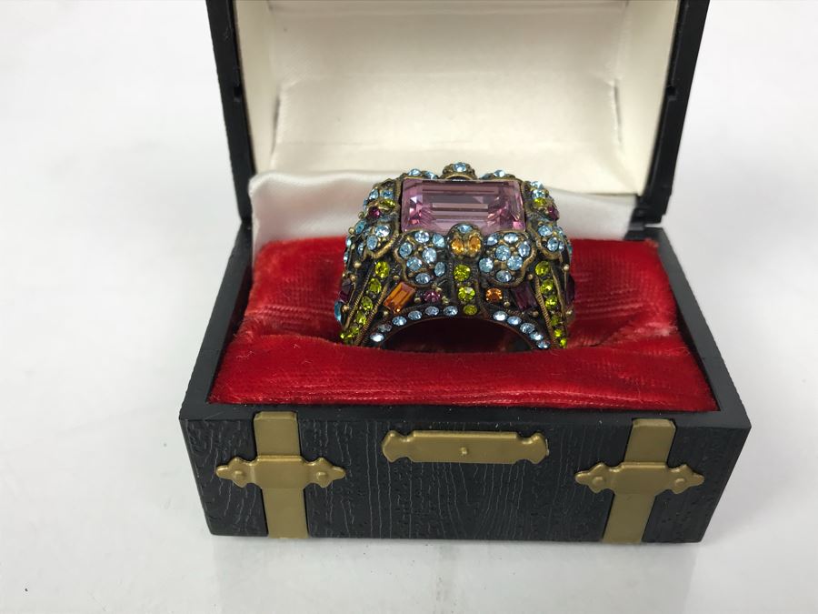 Heidi Daus Ring With Box Size 10 1/4 [Photo 4]