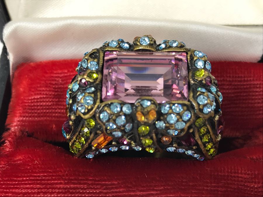 Heidi Daus Ring With Box Size 10 1/4 [Photo 7]
