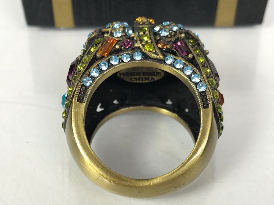 Heidi Daus Ring With Box Size 10 1/4 [Photo 12]