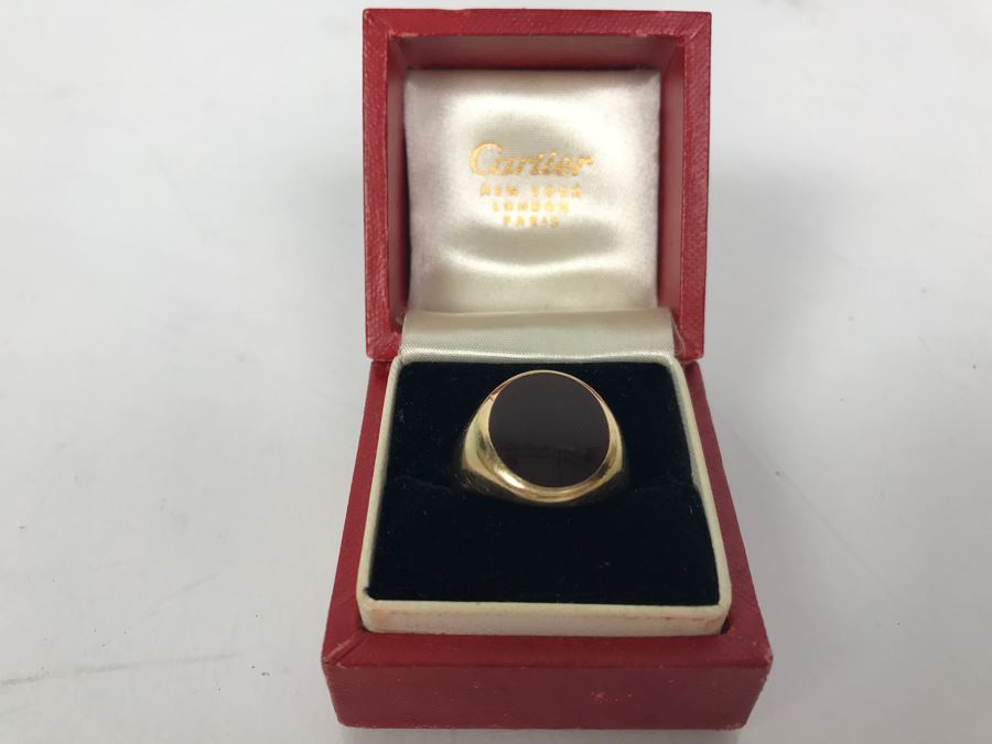 CRB4087500 - LOVE ring, 3 diamonds - Rose gold, diamonds - Cartier