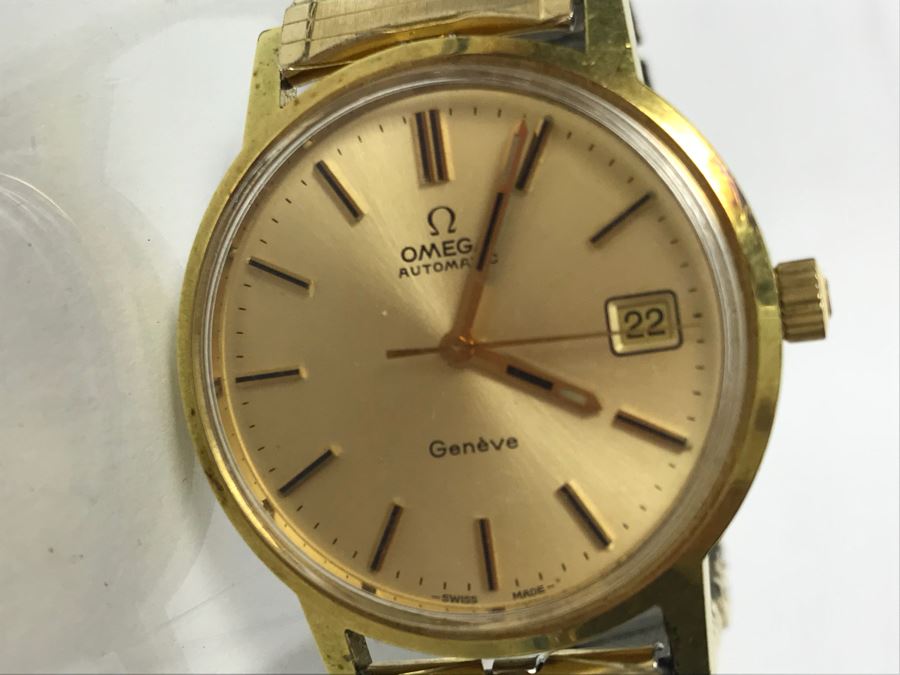 Vintage Mens OMEGA Automatic Geneve Watch [Photo 3]