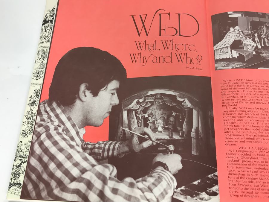 Vintage Dineyland Related Publications Including Pepsi-Cola World Feb 1963, (2) The 'E' Ticket Number 15 Disneyland's Mark Twain, Backstage At Disneyland 1974, The Mouse Club Disneyana Dreaming And Disneyland LINE 1986 [Photo 14]