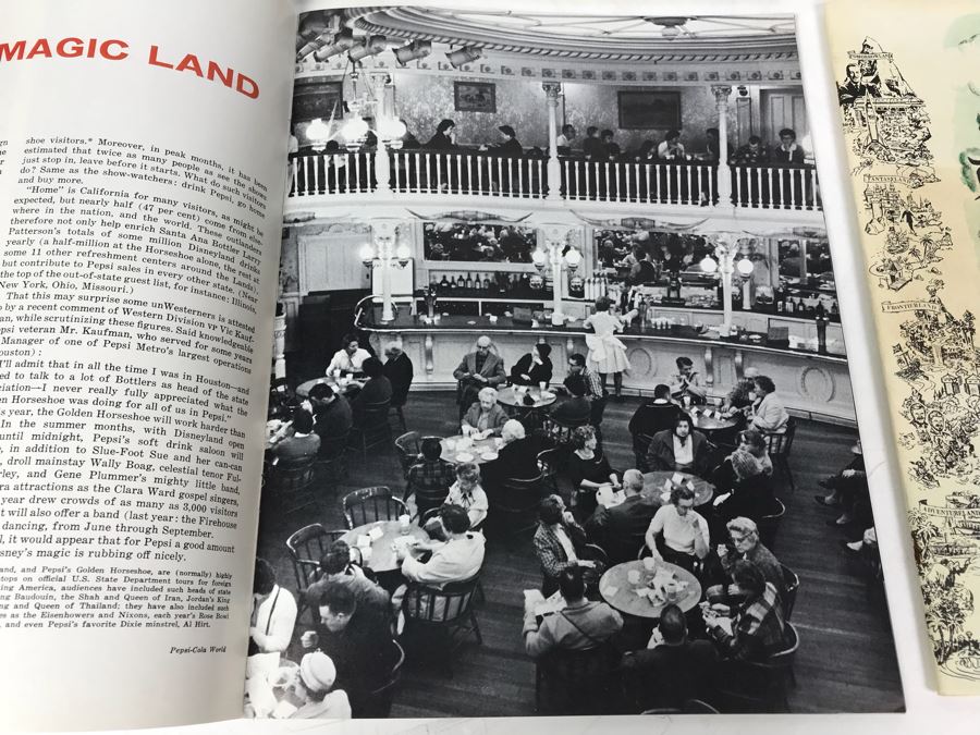 Vintage Dineyland Related Publications Including Pepsi-Cola World Feb 1963, (2) The 'E' Ticket Number 15 Disneyland's Mark Twain, Backstage At Disneyland 1974, The Mouse Club Disneyana Dreaming And Disneyland LINE 1986 [Photo 7]