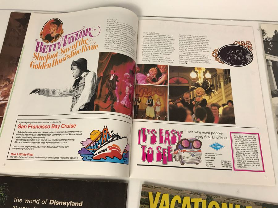 Disneyland Vacationland And Disneyland Line Publications Magazines [Photo 18]