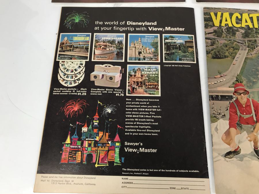 Disneyland Vacationland And Disneyland Line Publications Magazines [Photo 15]