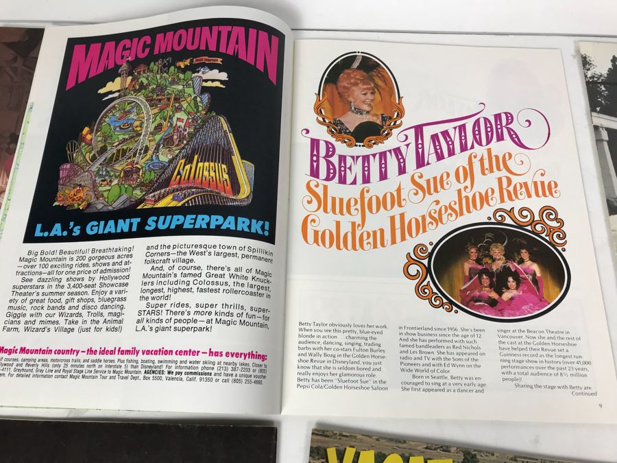 Disneyland Vacationland And Disneyland Line Publications Magazines [Photo 17]