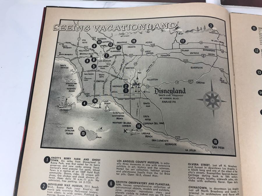 Disneyland Vacationland And Disneyland Line Publications Magazines [Photo 12]