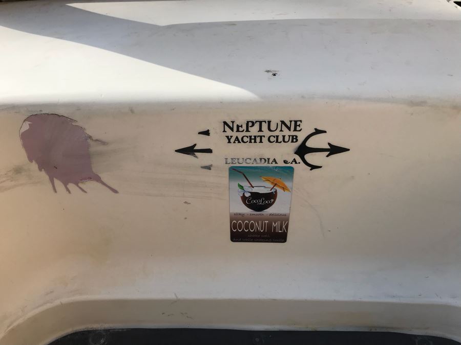 Working YAMAHA Electric Golf Cart (Client Recently Paid $750 To Service Cart 5 Months Ago) With Portable Battery Charger (Note That One Tire Is Flat And May Need Replacing) [Photo 8]