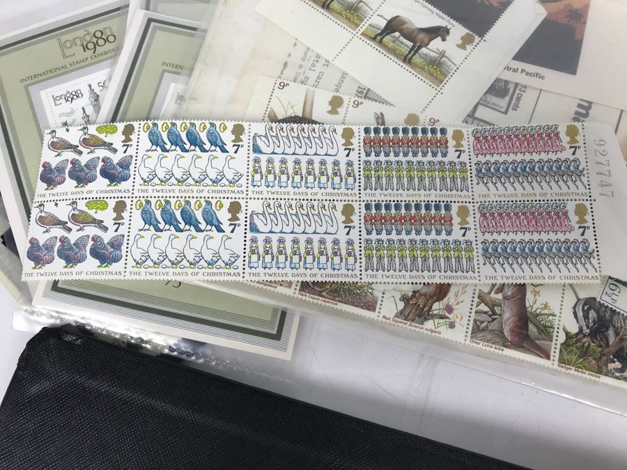 Mint Stamps (Some United Kingdom Stamps) And First Day Covers Collection (See Photos) [Photo 4]