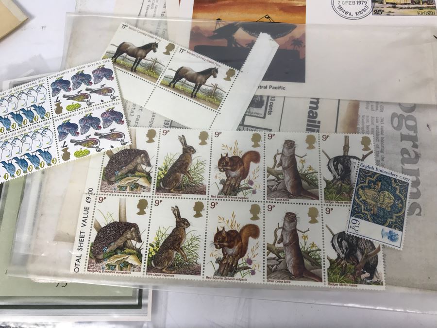 Mint Stamps (Some United Kingdom Stamps) And First Day Covers Collection (See Photos) [Photo 3]