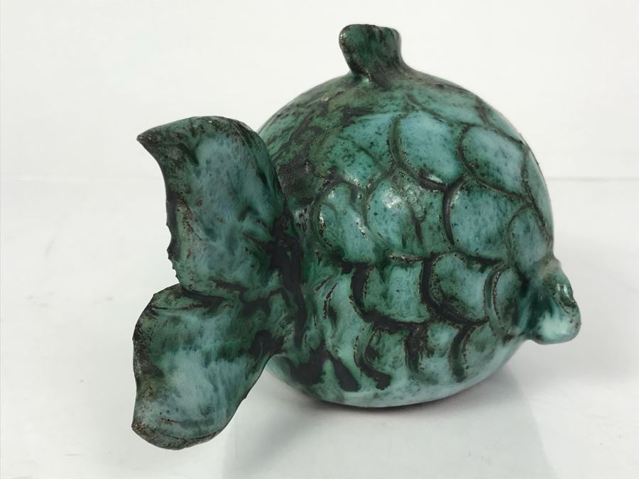 Rare Signed Vintage Clive Brooker Cermaic Fish English Pottery Studio Art Pottery [Photo 8]