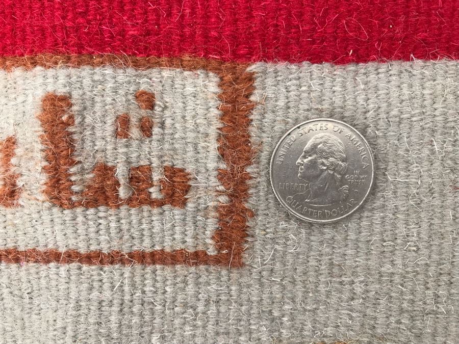 Signed Vintage Persian Kilim Hand Knotted Wool Rug In Floral Pattern 7'5' X 10' [Photo 21]