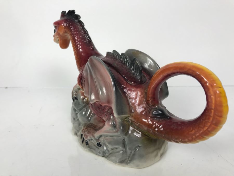 Vintage Tony Wood Staffordshire England Dragon Teapot [Photo 7]