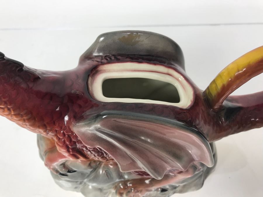 Vintage Tony Wood Staffordshire England Dragon Teapot [Photo 6]