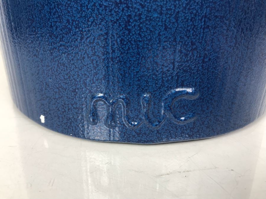 Large Signed Metal Dragonfly Bell By Artist MIC [Photo 9]