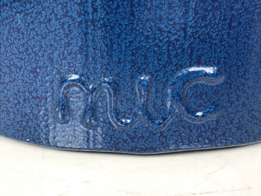 Large Signed Metal Dragonfly Bell By Artist MIC [Photo 10]