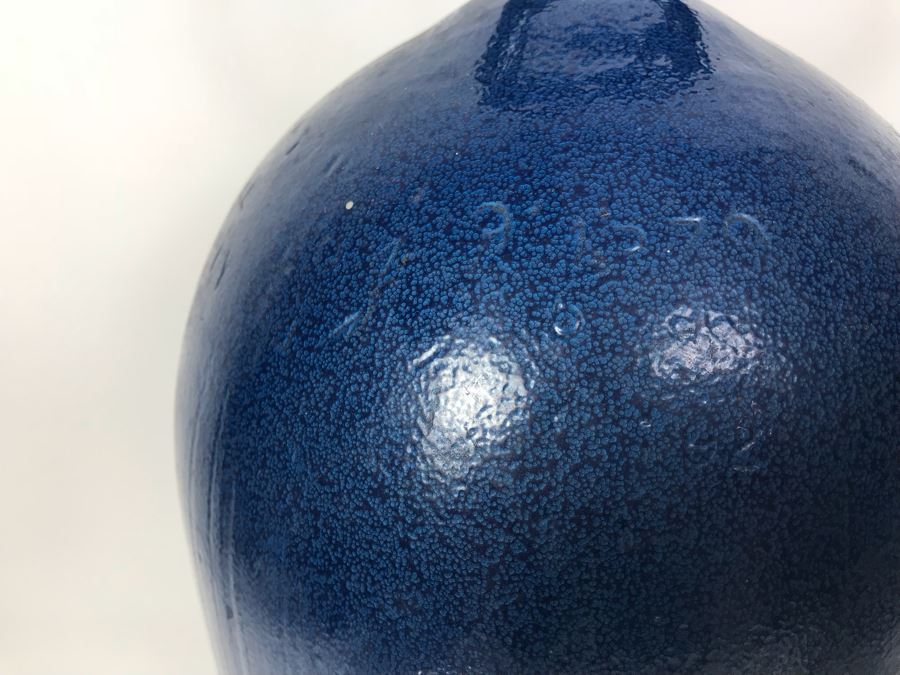 Large Signed Metal Dragonfly Bell By Artist MIC [Photo 4]