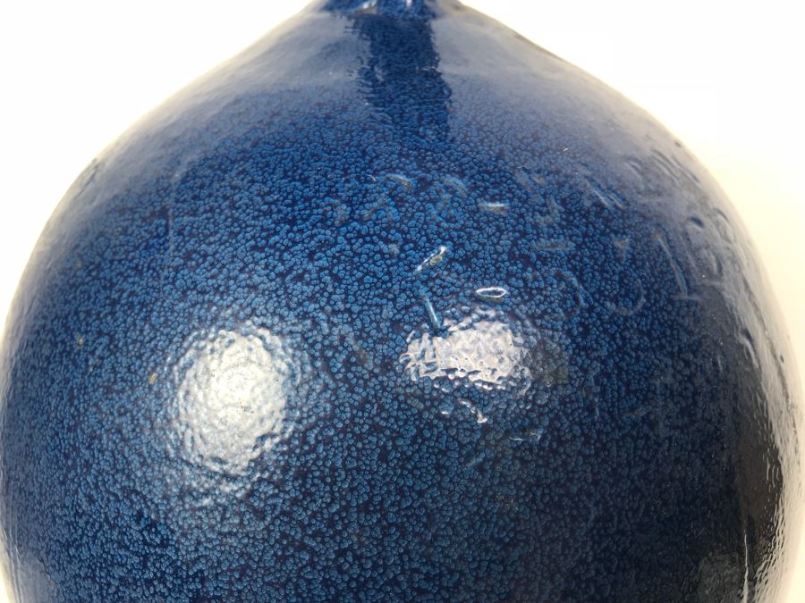 Large Signed Metal Dragonfly Bell By Artist MIC [Photo 6]