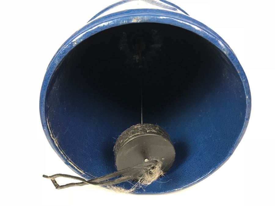 Large Signed Metal Dragonfly Bell By Artist MIC [Photo 12]