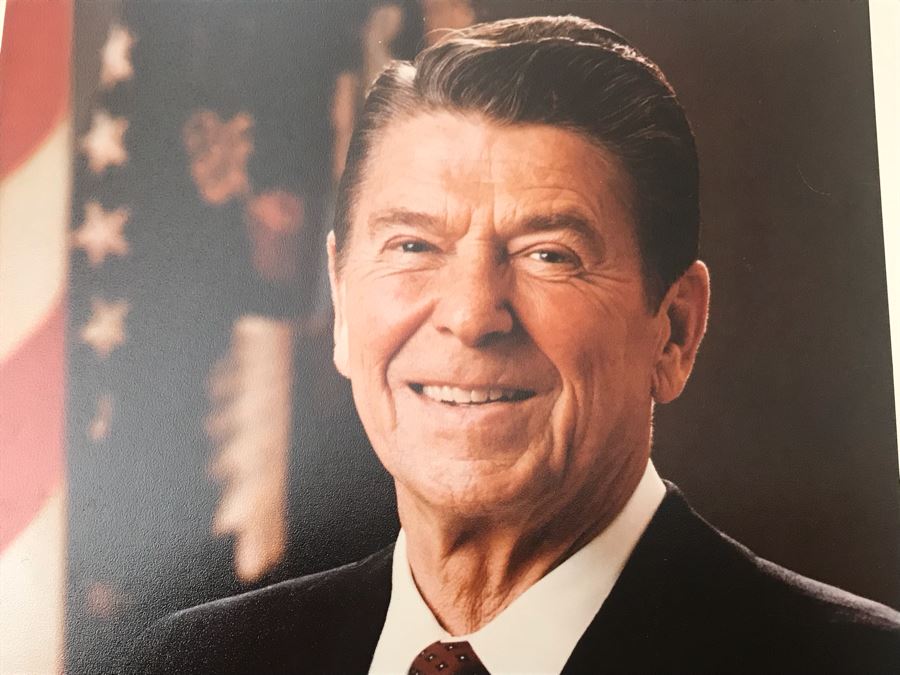 Signed Ronald Reagan Presidential Photograph Personalized To Dr. Michael Walczak [Photo 7]