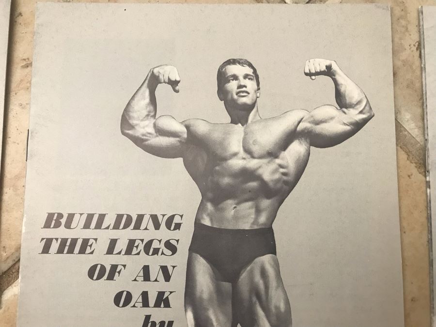 Collection Of (8) Bodybuilding Pamphlets Books By Arnold Strong Featuring Arnold Schwarzenegger [Photo 3]
