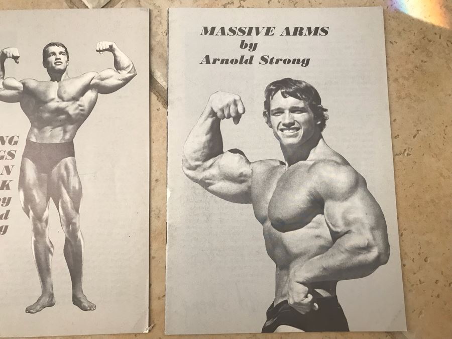 Collection Of (8) Bodybuilding Pamphlets Books By Arnold Strong Featuring Arnold Schwarzenegger [Photo 4]