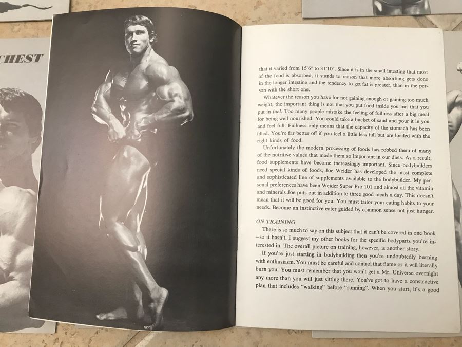 Collection Of (8) Bodybuilding Pamphlets Books By Arnold Strong Featuring Arnold Schwarzenegger [Photo 14]