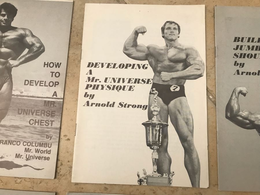 Collection Of (8) Bodybuilding Pamphlets Books By Arnold Strong Featuring Arnold Schwarzenegger [Photo 10]
