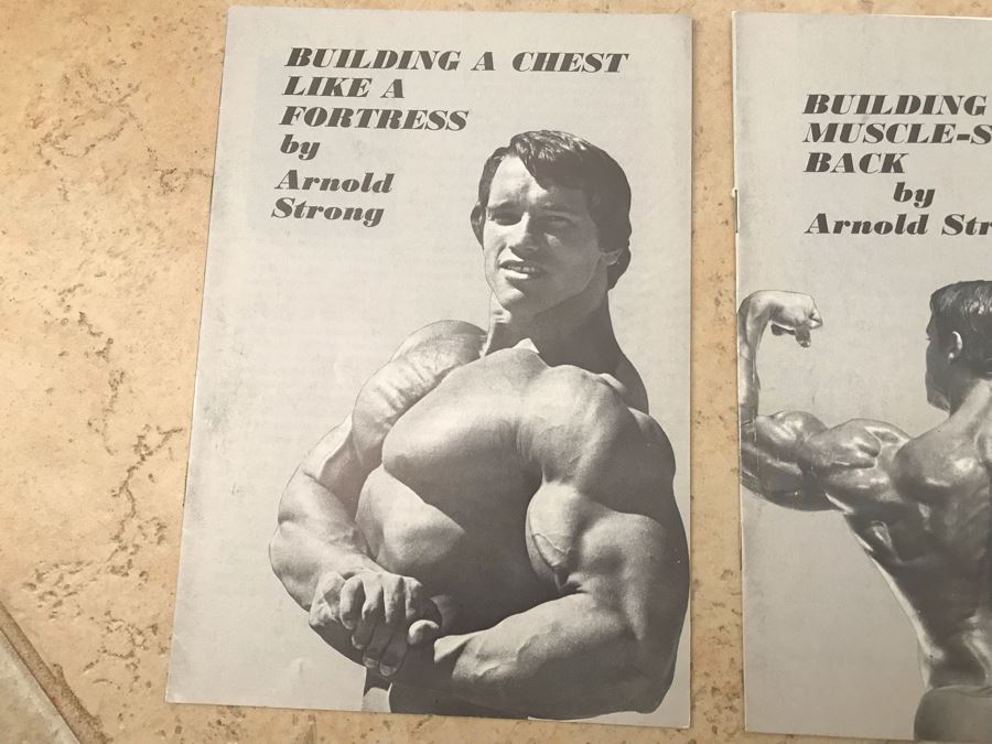 Collection Of (8) Bodybuilding Pamphlets Books By Arnold Strong Featuring Arnold Schwarzenegger [Photo 6]
