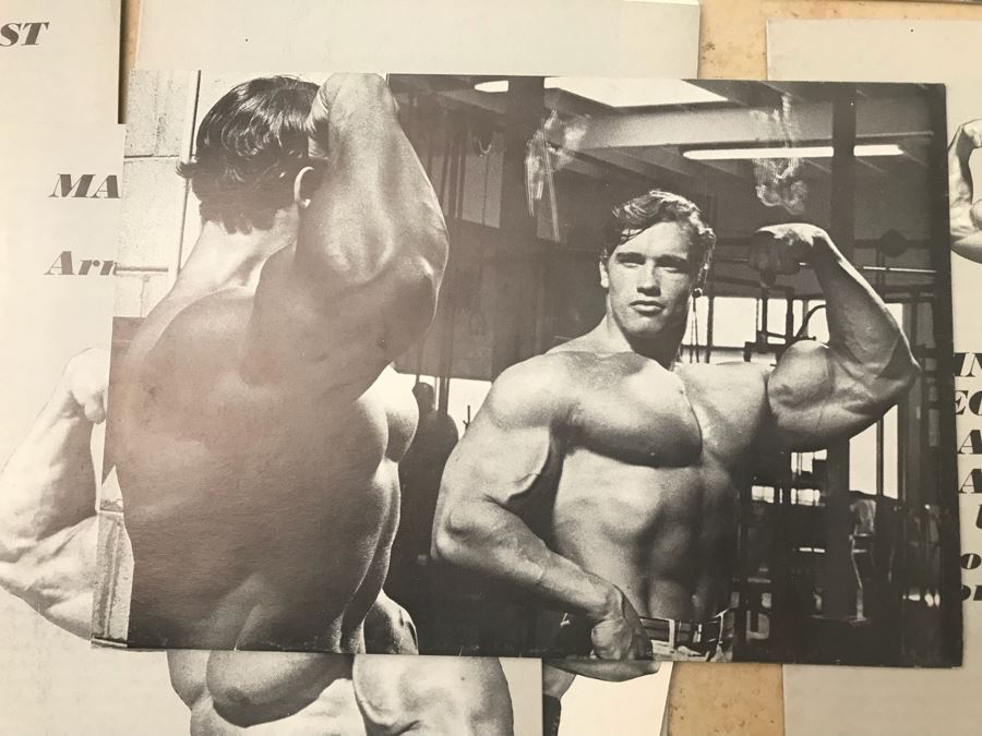Collection Of (8) Bodybuilding Pamphlets Books By Arnold Strong Featuring Arnold Schwarzenegger [Photo 16]
