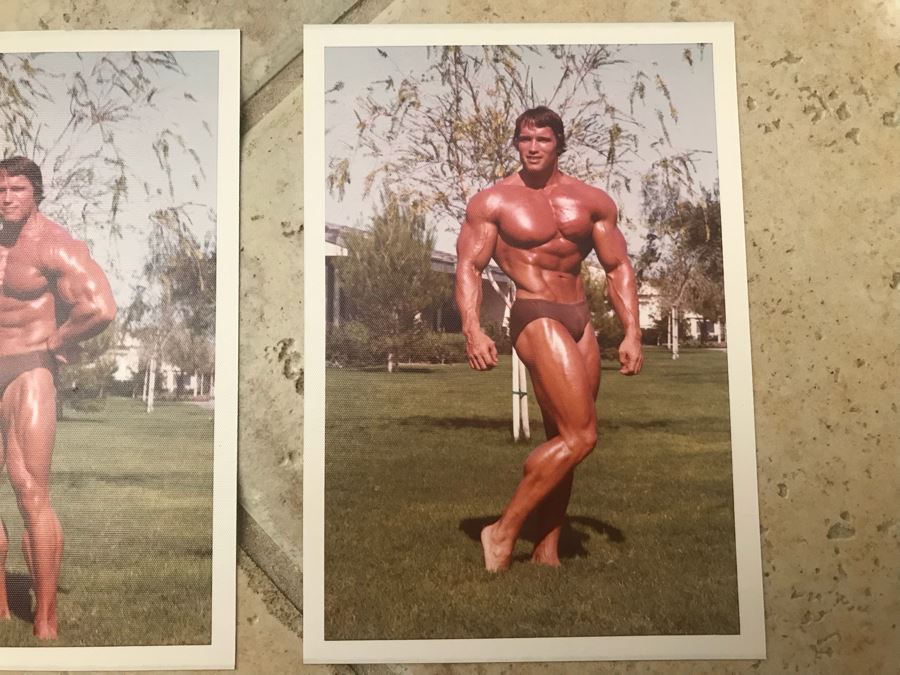 Collection Of (6) Vintage Color Photographs Of An Early Arnold Schwarzenegger By Photographer Dr. Michael Walczak [Photo 7]
