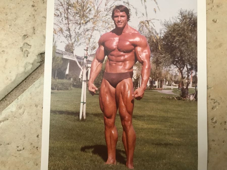 Collection Of (6) Vintage Color Photographs Of An Early Arnold Schwarzenegger By Photographer Dr. Michael Walczak [Photo 16]