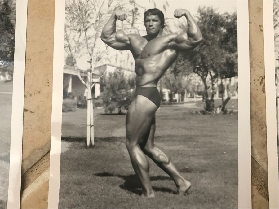 Collection Of (4) Vintage B&W And Color Photographs Of An Early Arnold Schwarzenegger By Photographer Dr. Michael Walczak [Photo 5]