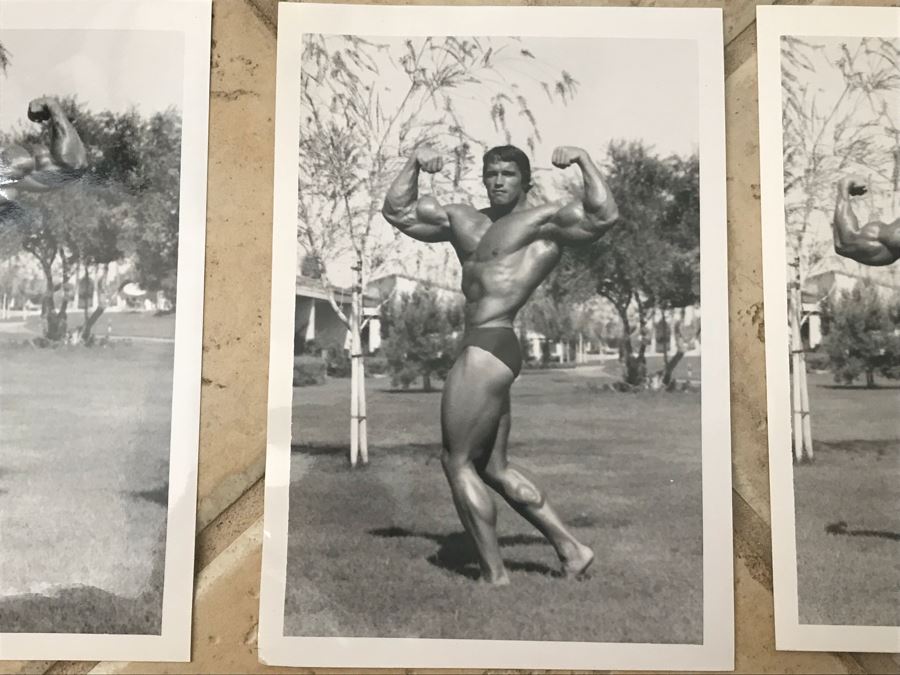 Collection Of (4) Vintage B&W And Color Photographs Of An Early Arnold Schwarzenegger By Photographer Dr. Michael Walczak [Photo 4]
