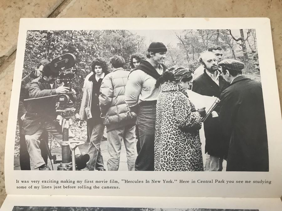 Arnold Schwarzenegger Personal Photo Album And Arnold! Paperback Book [Photo 14]